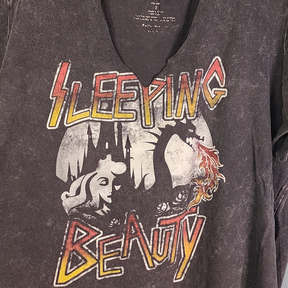 Torrid/ Disney Distressed Sleeping Beauty Shirt